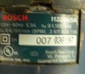 Picture of BOSCH BULLDOG 11224VSR 7/8" SDS PLUS ROTARY HAMMER 4 BITS
