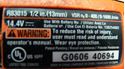 Picture of RIDGID R83015 CORDELESS DRILL W/ RAPID MAX TWIN CHARGER AND (2)BATTERY