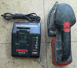 Picture of PORTER CABLE PC1800DS CORDLESS PALM SANDER W/ BATTERY AND CHARGER