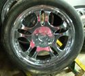 Picture of 4 RADD RIMS AND TIRES 245 45 7R17