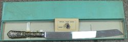 Picture of SHEFFIELD 16" CAKE KNIFE STERLING HANDLE & STAINLESS STEEL BLADE