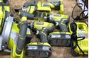 Picture of RYOBI P884-P131 ONE+ 18V ULTIMATE LITHIUM-ION CORDLESS COMBO KIT 6 PCS