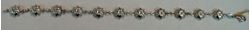 Picture of 8" STERLING SILVER SUN BRACELET 8.3G