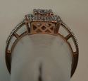 Picture of 10K ROSE GOLD DIAMOND RING SZ-7.25 2.5G