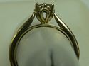 Picture of 10K YELLOW GOLD LADIES CLUSTER RING W/ DIAMONDS SZ-7 3.1G