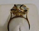 Picture of 14K GOLD MABE PEARL DIAMOND RING SIZE 6.75 6.1G