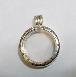 Picture of PANDORA FLOATING LOCKET PENDANT STERLING SILVER 1"