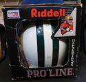 Picture of JOE NAMATH NEW YORK JETS \ RIDDELL PRO LINE HELMUT AUTOGRAPHED W/ COA