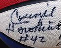Picture of JULIUS IRVING AND CONNIE HAWKINS SIGNED ABA 30 YEAR REUNION LIMITED EDITION BALL