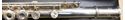 Picture of Selmer USA Sterling Silver Flute Gold Mouthpiece with Case