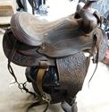 Picture of LEATHER HORSE SADDLE