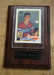 Picture of Steve-Avery-plaque-with-picture-BEST-OFFER
