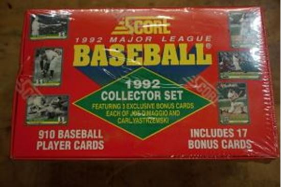 Picture of SCORE-1992-MAJOR-LEAGUE-BASEBALL-COLLECTOR-SET-NEW-SEALED-910-CARDS-PRISTINE