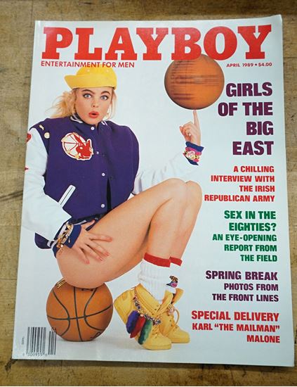 Picture of Playboy Magazine | April 1989 | Girls of the Big East