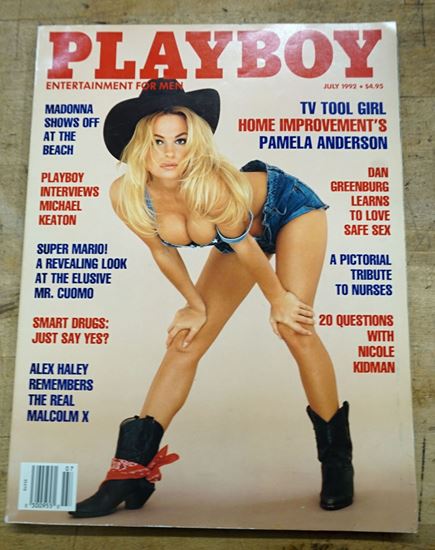 Picture of Playboy July 1992 Pamela Anderson Tv Tool Girl