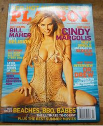Picture of Playboy JULY 2008 LAURA CROFT – CINDY MARGOLIS- Bill Maher - Dr. Drew