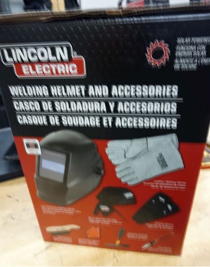 Picture of LINCOLN ELECTRIC Welding Helmet Kit,Universal,Plastic, KH977