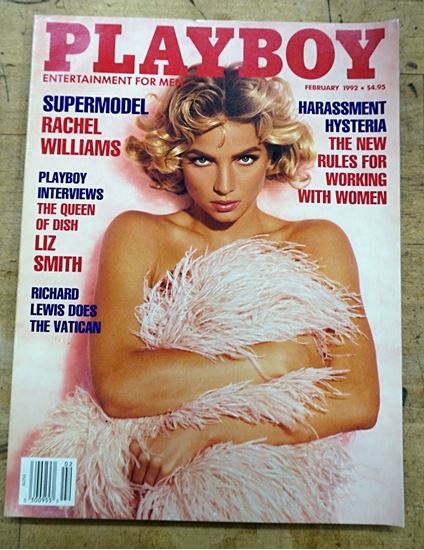 Picture of PLAYBOY FEBRUARY 1992  RACHEL WILLIAMS