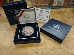 Picture of 2010 Boy Scouts of America Centennial Proof Silver Dollar (BY1) US Mint with COA