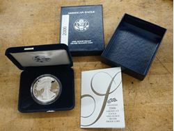 Picture of 2006 AMERICAN EAGLE ONE OUNCE SILVER PROOF COIN/1 OZ. FINE SILVER ONE DOLLAR