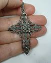 Picture of STERLING SILVER MARCASITE  VINTAGE CROSS 8.5 GR