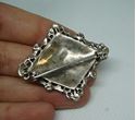 Picture of STERLING SILVER MARCASITE PIN 13.7 GR VINTAGE