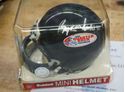 Picture of Byron whizzer white signed mini helmet ex rare vintage Colorado with COA MINT CONDITION. COLLECTIBLE. 