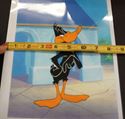 Picture of DAFFY DUCK ANIMATION CEL AND BACKGROUND 8.5X11 MINT CONDITION.