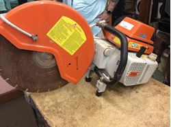 Picture of Stihl Chop Saw power tool TS760 missing foot co 41 used . Tested. In a good working order. 