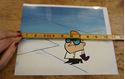 Picture of DEXTER LABORATORY "DEXTER" CEL 11X8.5 WITH BACKGROUND COLORFUL COLLECTIBLE MINT CONDITION. 