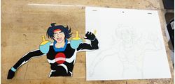 Picture of JAPANESE ANIME CEL 10.5X9 COLORFUL "B15" MINT CONDITION COLLECTIBLE