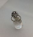 Picture of 14kt white gold ladies ring with 19 round diamonds 0.50 carat  4.7 gr total weight pre owned. 8053300-1. 