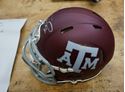 Picture of JOHNNY MANZIEL AUTO TEXAS A&M MINI RIDDELL FB HELMET WITH COA. VERY GOOD CONDITION. 