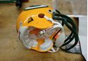 Picture of REGGIE WHITE HAND SIGNED PACKET MINI HELMET RIDDELL MINT COLLECTIBLE. WITH COA. 