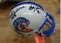 Picture of 2001 HAWAII PRO-BOWL EX. AUTO MINI HELMET BY 5W/E/GEORGE,M.MALONE RIDDELL MINT . WITH COA.COLLECTIBLE.THERE ARE 5 SIGNATURES I ONLY HAVE THE COA FOR 1 