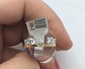 Picture of 14kt yellow gold ring with 4 round diamonds 0.50 carat total weight 2.4 gr size 4.75 . 788268-3