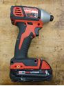 Picture of MILWAUKEE 18V 2656-20 1/4 IMPACT DRIVER WITH 2 BATTERIES 18V 1.5 AH USED. TESTED. IN A GOOD WORKING ORDER.