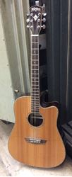 Picture of Washburn electric acoustic guitar musical instrument WD-27sce pre owned tested 838881-1 