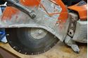 Picture of STIHL TS410 CUT OFF CONCRETE SAW WITH BLADE USED TESTED. IN A GOOD WORKING ORDER. 