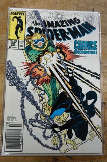 Picture of MARVEL THE AMAZING SPIDER MAN COMIC BOOK 298 MARCH 1987 MINT CONDITION. COLLECTIBLE. 