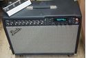 Picture of FENDER CYBER TWIN GUITAR AMPLIFIER WITH  FOOT SWITCH PEDAL COVER MANUAL USED. TESTED . IN A GOOD WORKING ORDER.