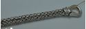 Picture of STERLING SILVER DOUBLE LINK BRACELET 8 INCHES WITH DIAMOND LOCK (10 DIAMONDS 0.10PTS ) 31.3 GR 841726-1 