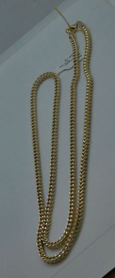 Picture of 10KT YELLOW GOLD BOX LINK CHAIN 30 INCH LONG 25.7GR 850039-1 