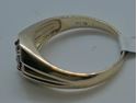 Picture of 10kt yellow gold ring 4.4 gram with blue oval stone size 10.5 pre-owned. very good condition.