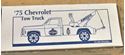 Picture of AMOCO 1975 CHEVROLET TOW TRUCK NUMBER  IN A SERIES COIN BANK CAR WITH COA BOX.