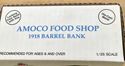 Picture of AMOCO 1918 FORD FOOD BARREL BANKS 1/25 SCALE NEW WITH BOX.