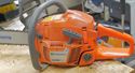 Picture of Husqvarna 346 XP ( 550xp 550 xp ) chainsaw motorsage used . tested. in a good working order. with case.