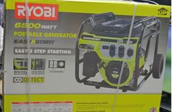 Picture of Ryobi 6,500-Watt Gasoline Powered Portable Generator new 