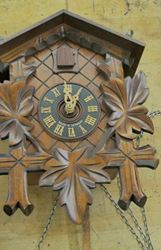 Picture of Vintage Black Forest Cuckoo Clock made in Germany ;for parts PLEASE READ  CAREFULLY!!!!! Used. I'm unable to test BEING SOLD AS IS   free shipping