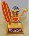 Picture of NATIONAL BOHEMIAN NATTY BOH BEER BUBLE HEAD STATUE 498 OF 500 COLLECTIBLE. VERY GOOD CONDITION. COLLECTIBLE. 